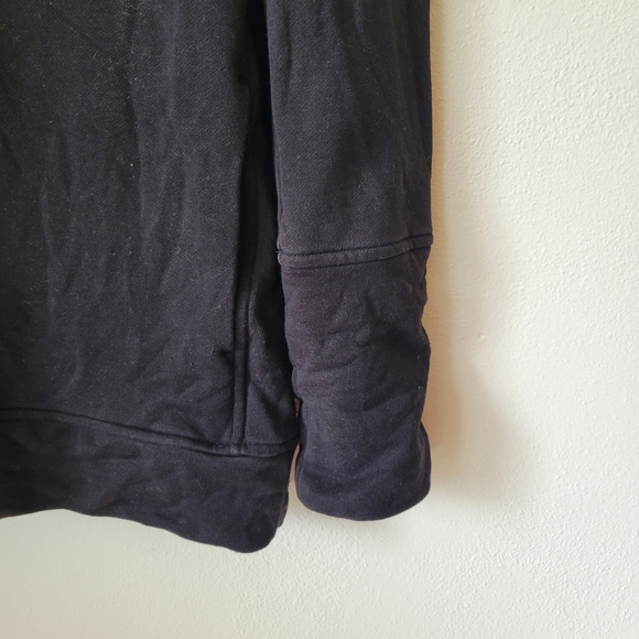 lululemon athletica To You Black Tunic Pullover with Kangaroo Pocket, Sz 8 - Picture 4 of 7